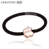 Online store beaded hair ties, small gifts, hotel disposable hair ties, rubber bands, crown gold beads, basic style hair ties and hair bands Application Scenario